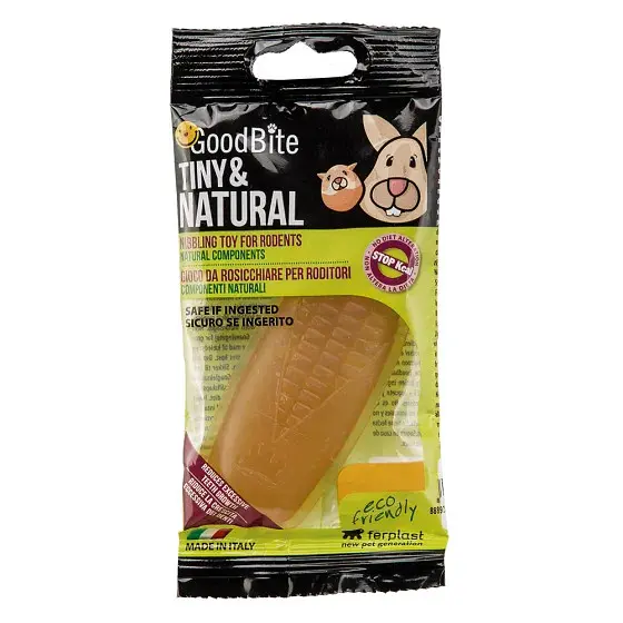 Іграшка для гризунів Ferplast Goodb Tin & Nat Bag Corncob 11x4,2x1,8 88892924 - фото 2