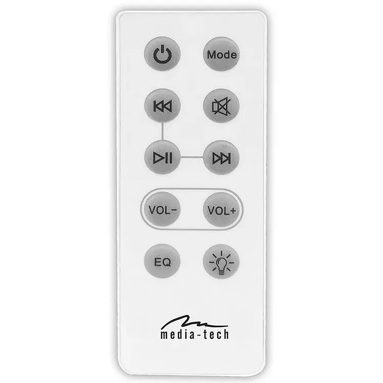 Акустична система 1.0 Media-Tech 30W, Bluetooth/FM/AUX/SD/USB/КАРАОКЕ/LED чорна (MT3165) - фото 2