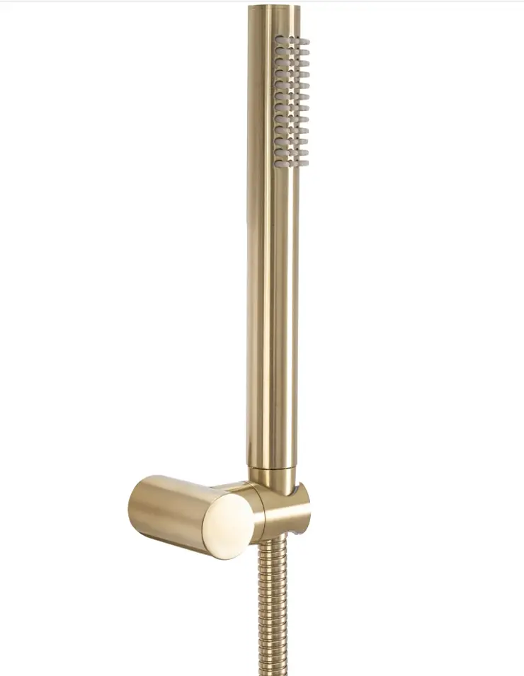 Змішувач для ванни Rea Lungo brushed gold настінний REA-B8010, Золотий - фото 4