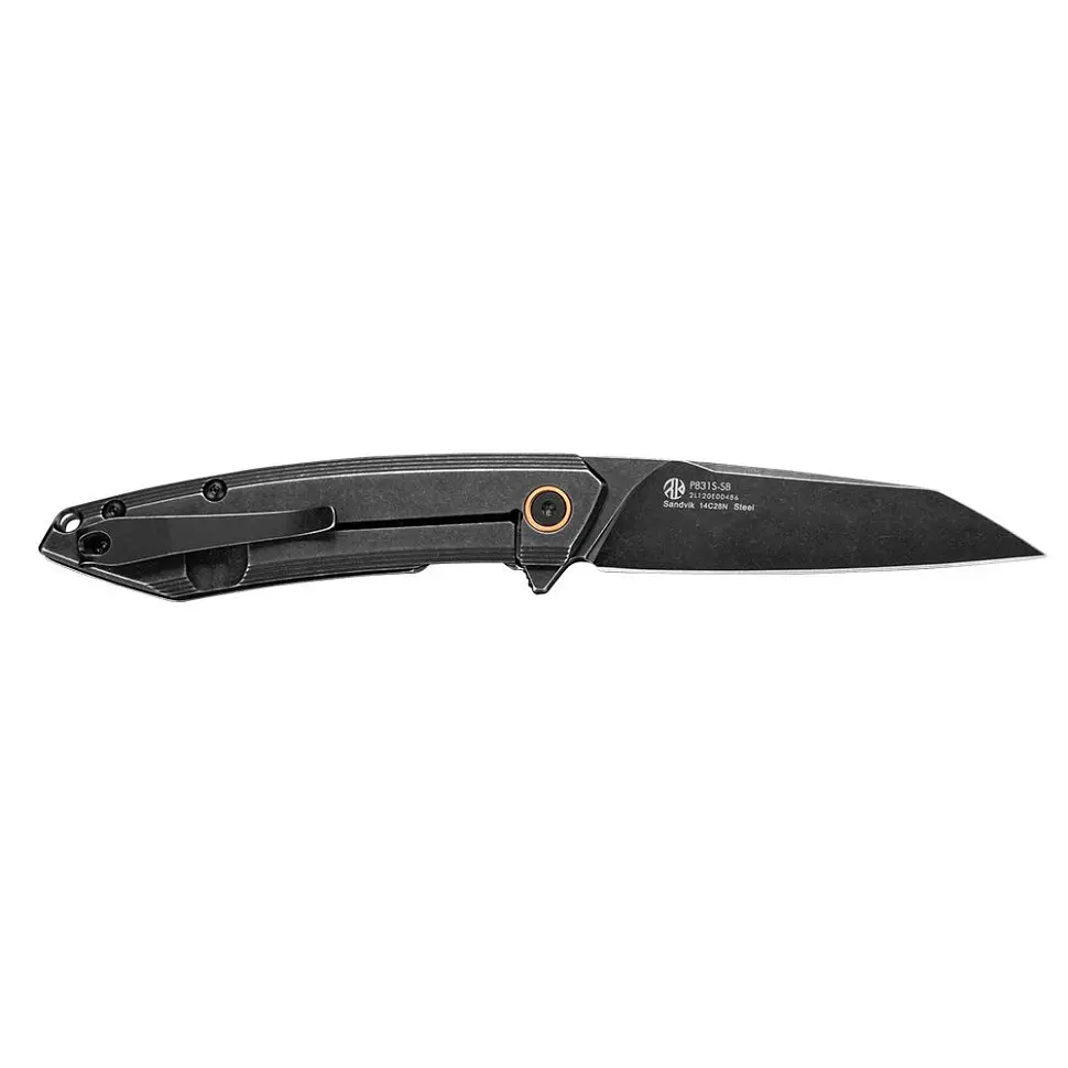 Ніж складаний туристичний Ruike P831S-SB/(8.5 см) 14C28N/3cr14n чорний - фото 7