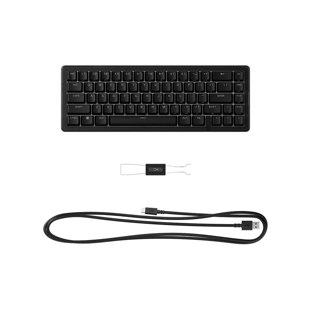 Клавіатура HyperX Origins 2 65 HX Red USB Black (B4QS3AA) - фото 6