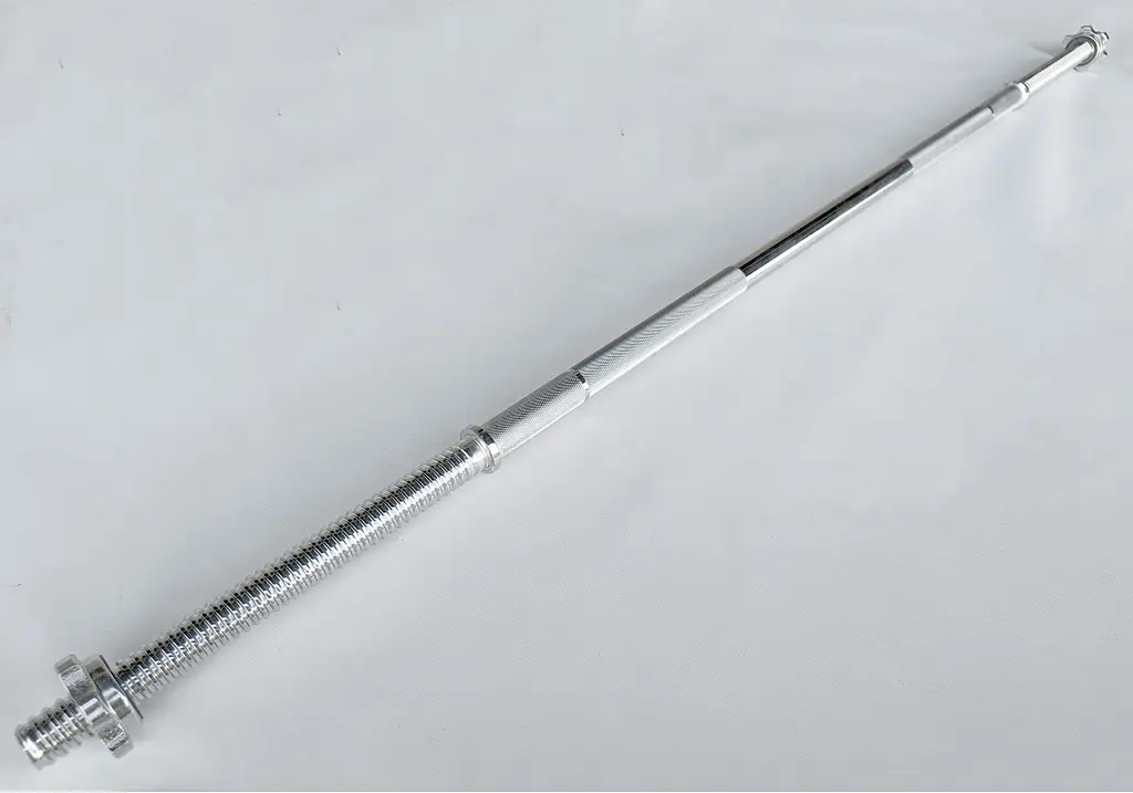 Гриф для штанги EasyFit рівний 1.5 м Ø 28 мм (EF-8066) - фото 2