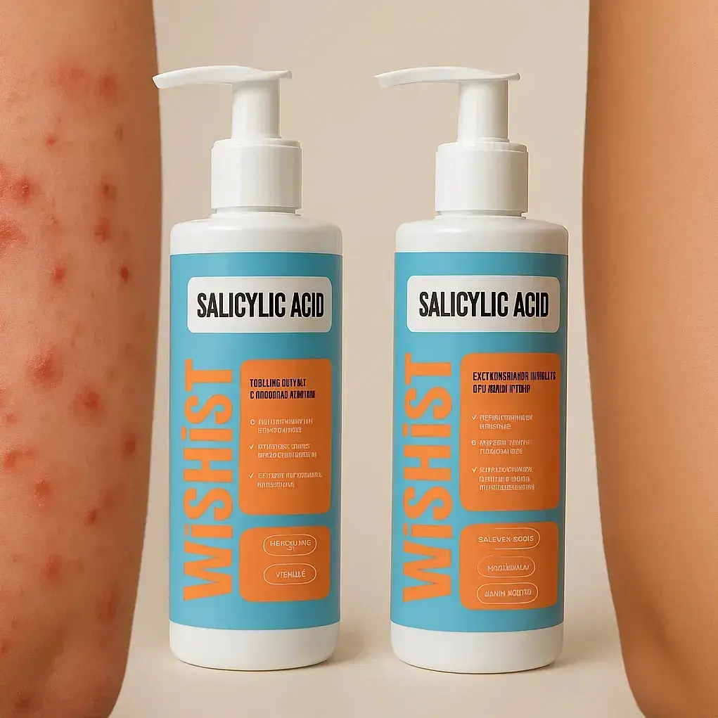 Набір для тіла проти висипань та запалень SALICYLIC ACID WiSHLIST - фото 2