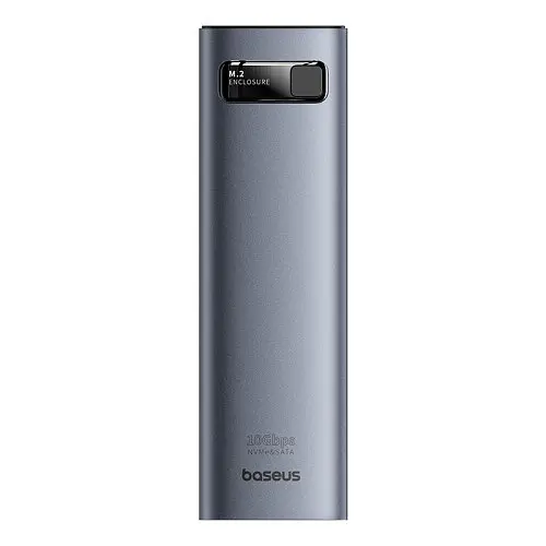 Корпус кишеня для SSD - Baseus FlyJoy Series SSD Enclosure для (M.2 NVMe and SATA) Сірий B00760600811-02 - фото 2