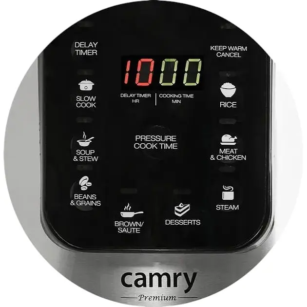Мультиварка - скороварка Camry CR 6409 1500 Вт - фото 4