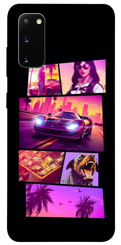 TPU чохол Demsky GTA vibes для Samsung Galaxy S20