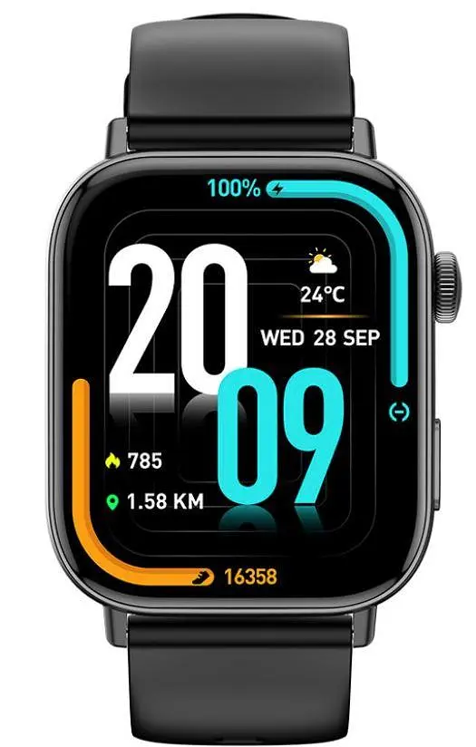 Годинник розумний Gelius Pro GP-SW009 Amazwatch чорний - фото 2