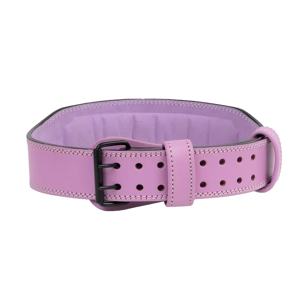 Пояс BiotechUSA Bodybuilding leather belt purple XL - фото 2