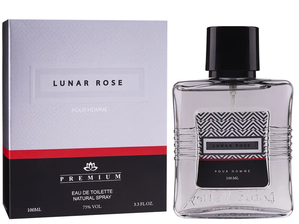 Туалетна вода для чоловіків Lotus Valley Lunar Rose 100мл (MM32120) - фото 2