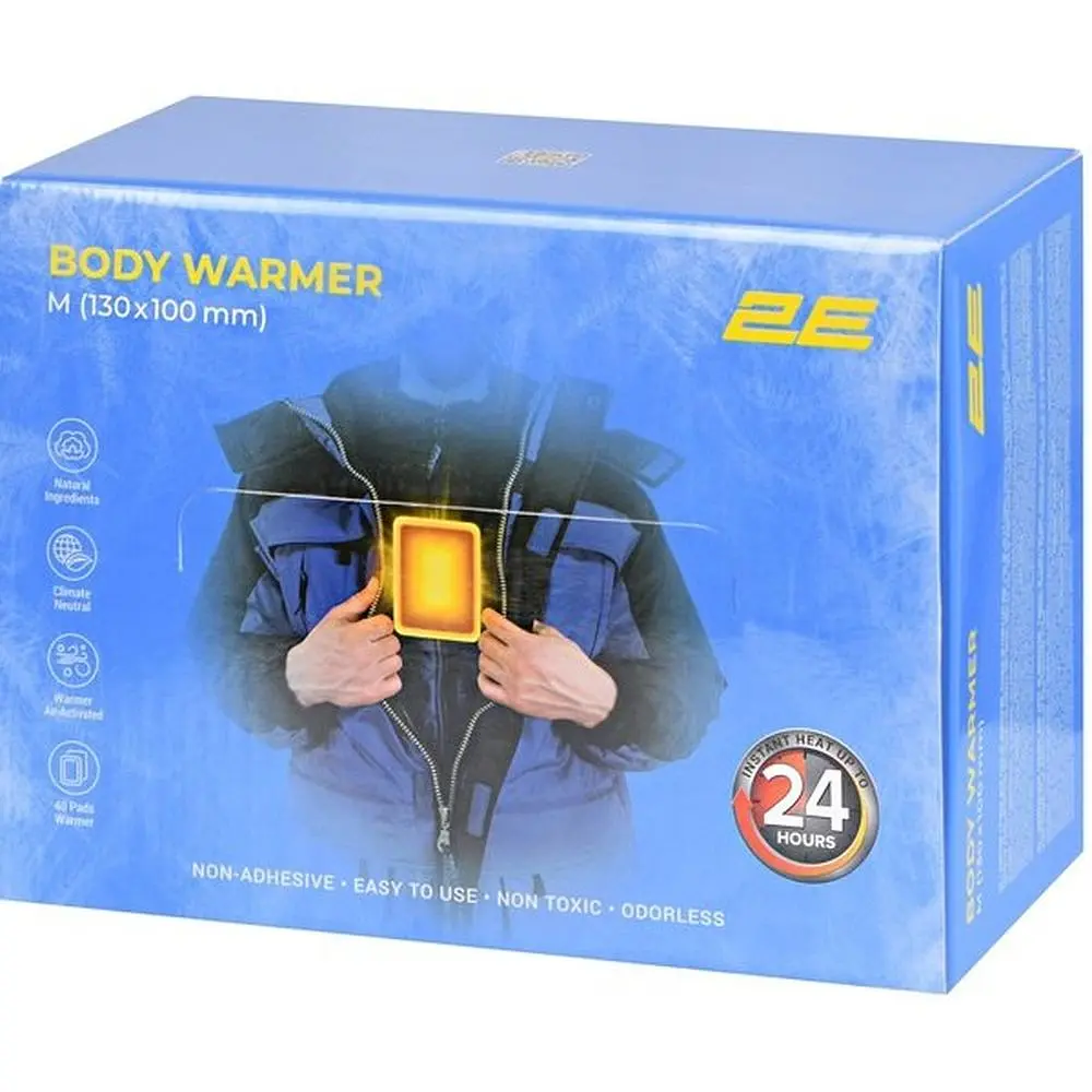 Хімічна грілка для тіла 2E розмір M 13.5х9.5 см до 12 годин (131) - фото 4