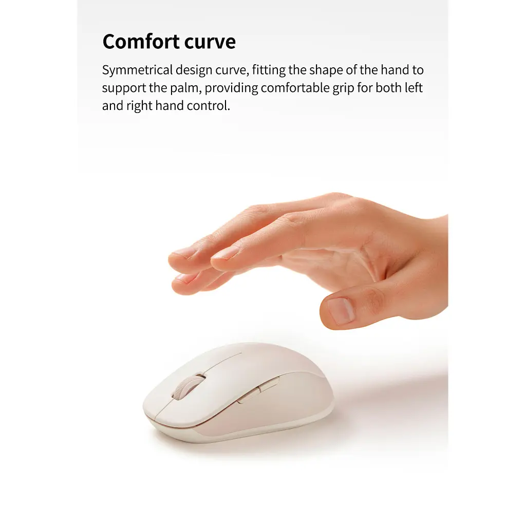 Мишка Xiaomi Dual-mode Wireless Mouse 2 White (BHR8849GL) (1122317) - фото 7