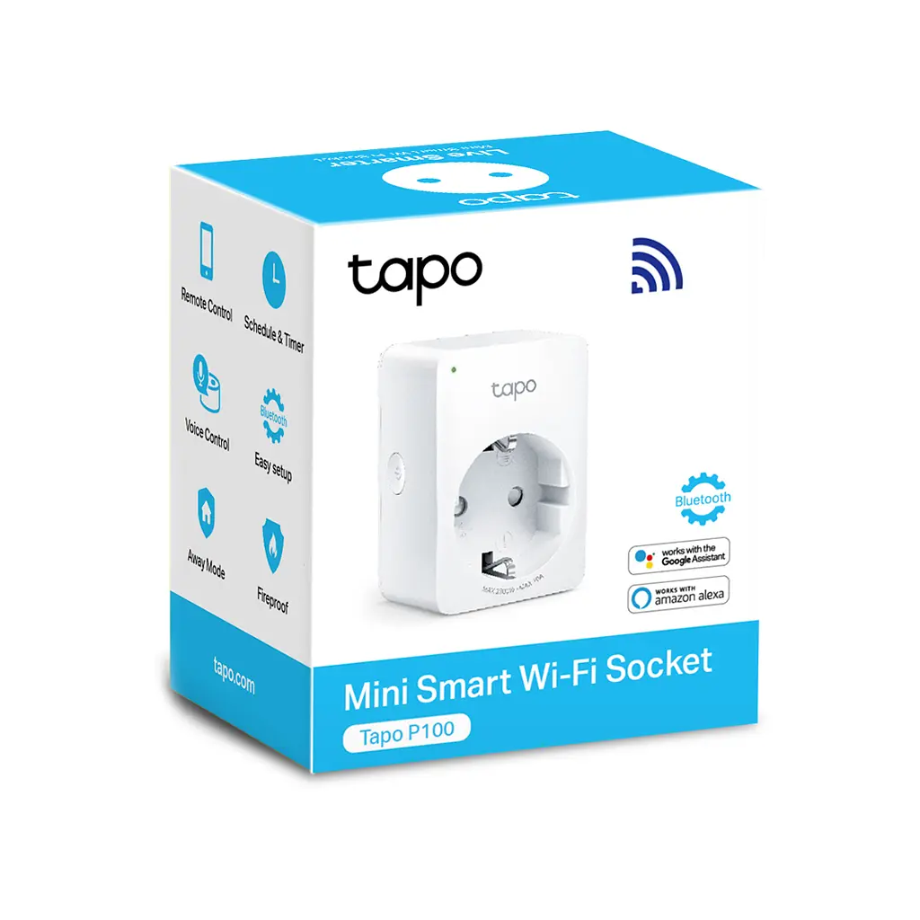 Розумна розетка TP-Link TAPO P100 (TAPO-P100) - фото 2