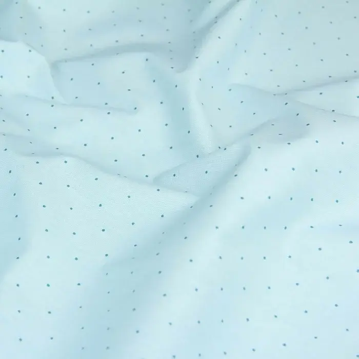 Багаторазова непромокаюча пелюшка Cosas Mini Dots 100х140 см блакитна (Diaper_DotsGreyLightBlue_100x140) - фото 2