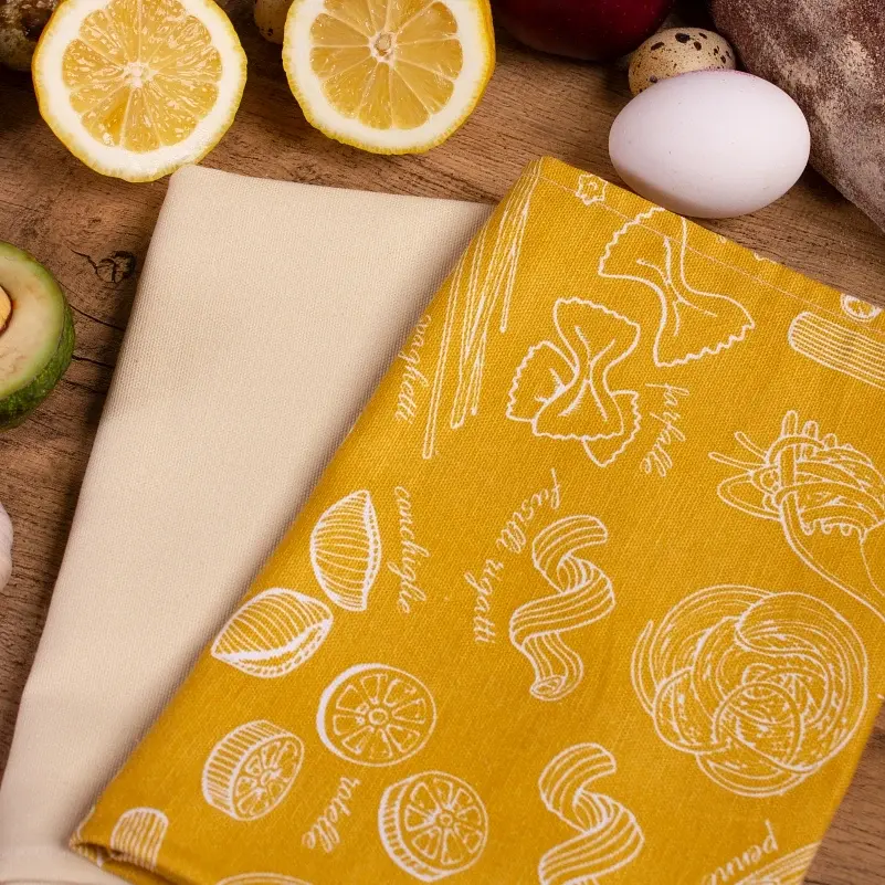 Набор полотенец MirSon №630 Beige pasta 60х45 см 2 шт. (2200006740612) - фото 2