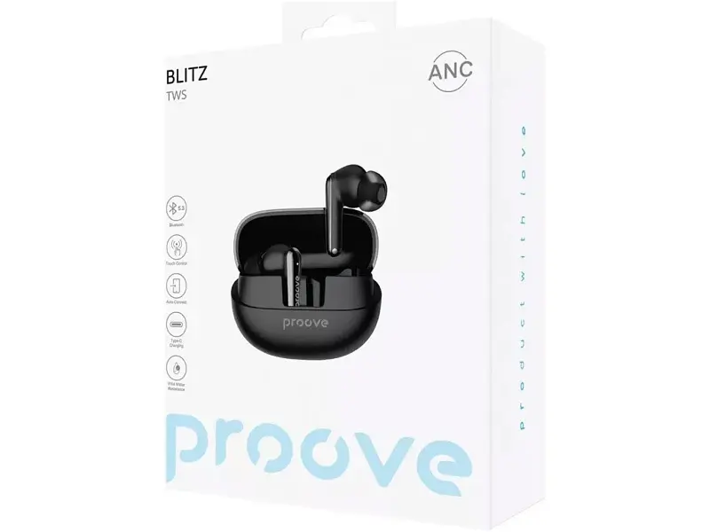 Навушники TWS Proove Blitz Black (TWBL00010001) - фото 4