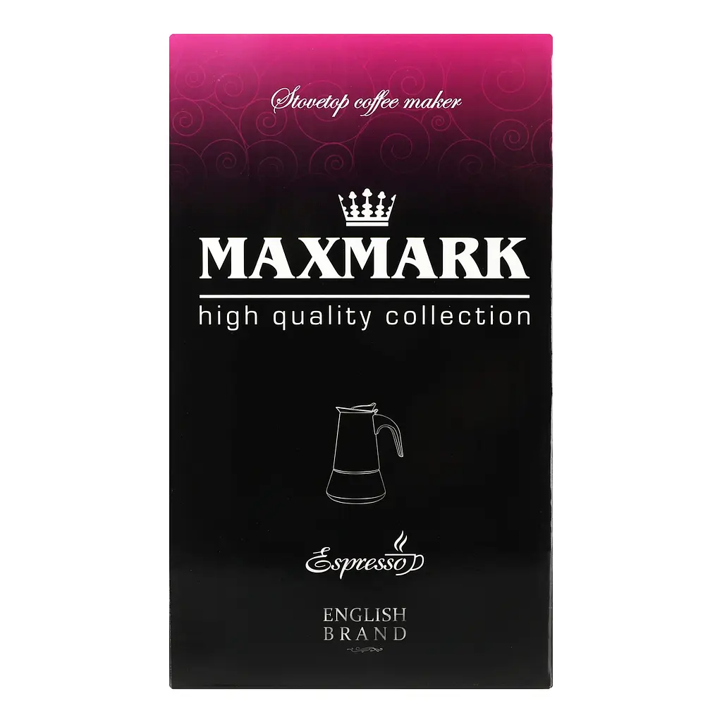 Кавоварка гейзерна Maxmark, 240 мл, металик (MK-SV104) - фото 5