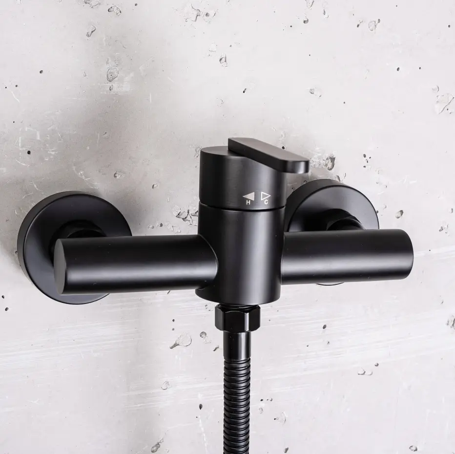 Змішувач для душу Rea Ontario black matt REA-B5500 - фото 4