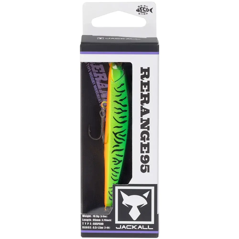 Воблер Jackall Rerange 95 SP Hot Tiger - фото 2