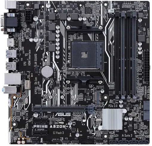 Материнська плата Asus A320M-A Prime Socket AM4 (PRIME A320M-A) Б/В