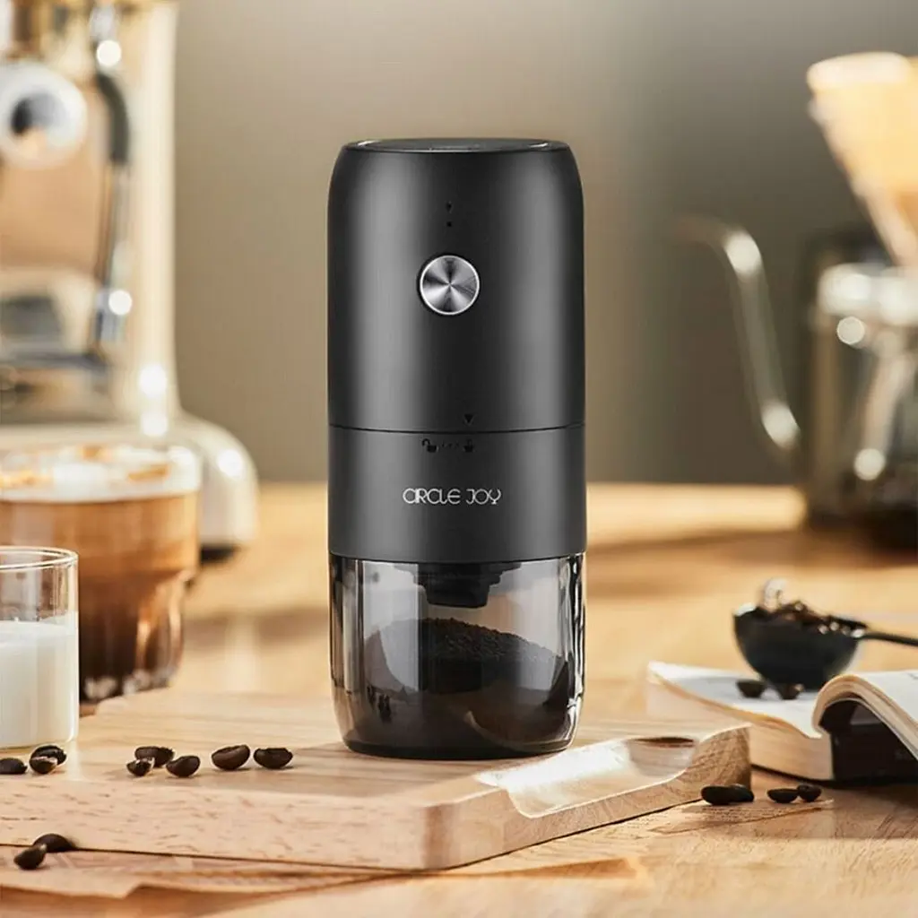Кавомолка Circle Joy Electric Coffee Grinder CJ-EG07 Black [149105] - фото 6