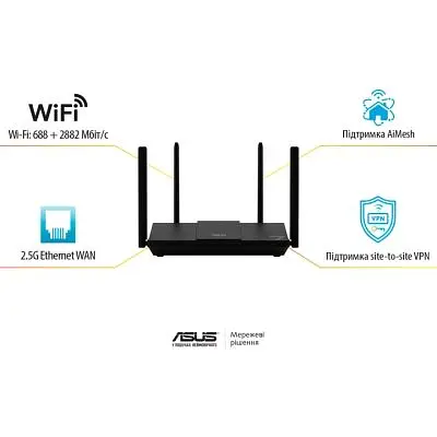 Маршрутизатор ASUS RT-BE50 (90IG09U0-MO3S00) - фото 10