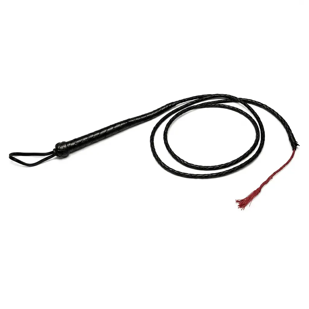 Батіг - Kinky Fetish Mega Whip Black - фото 2