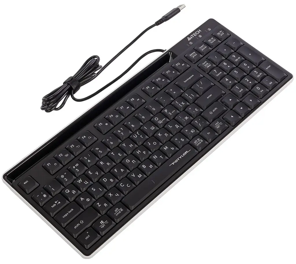 Клавіатура A4Tech Fstyler FX70 USB Black (FX70 (Black)) - фото 4