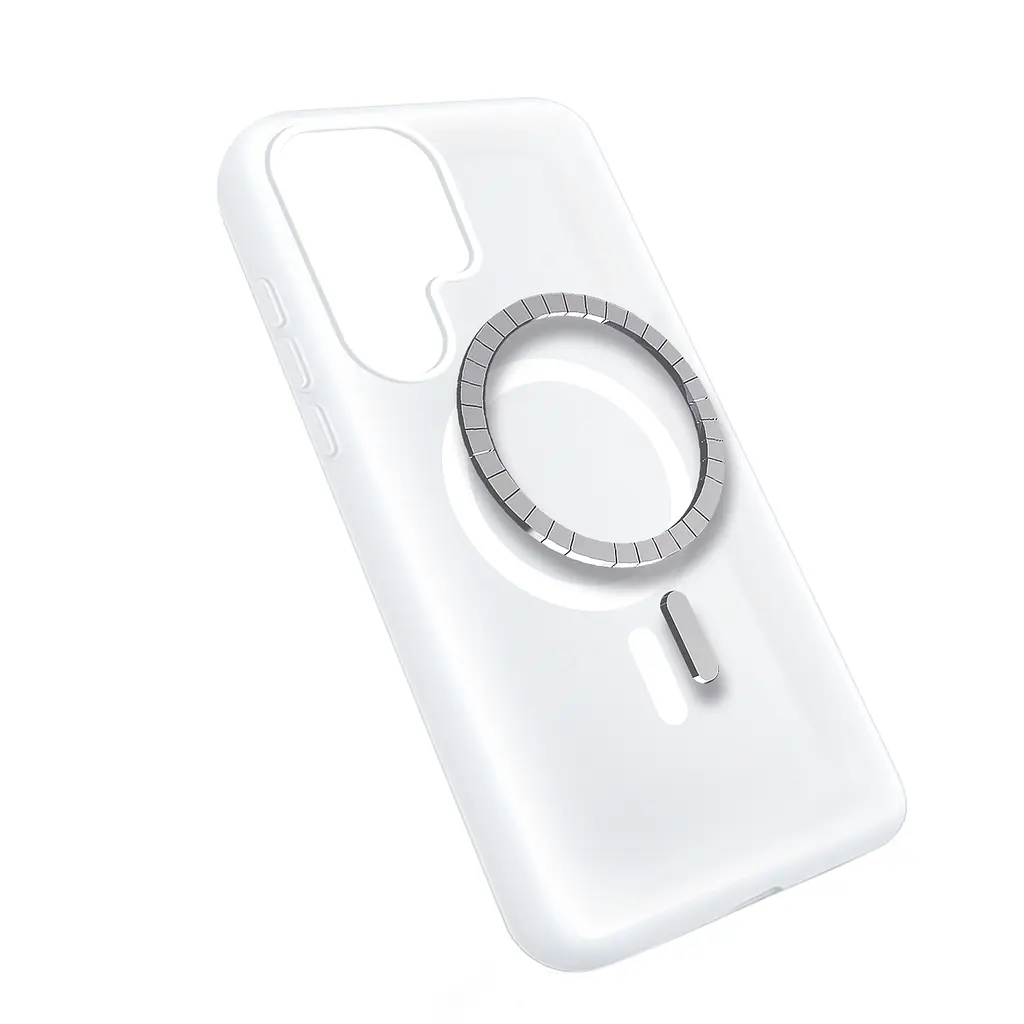 Чохол MAKE Samsung S26 Ultra Silicone Aura Magnet Clear - фото 4