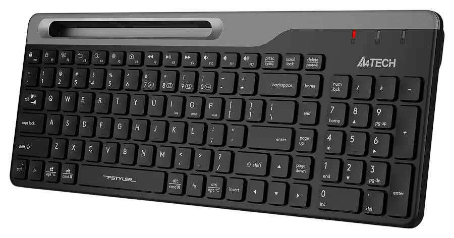 Клавіатура бездротова A4Tech Fstyler FBK25 Black - фото 2