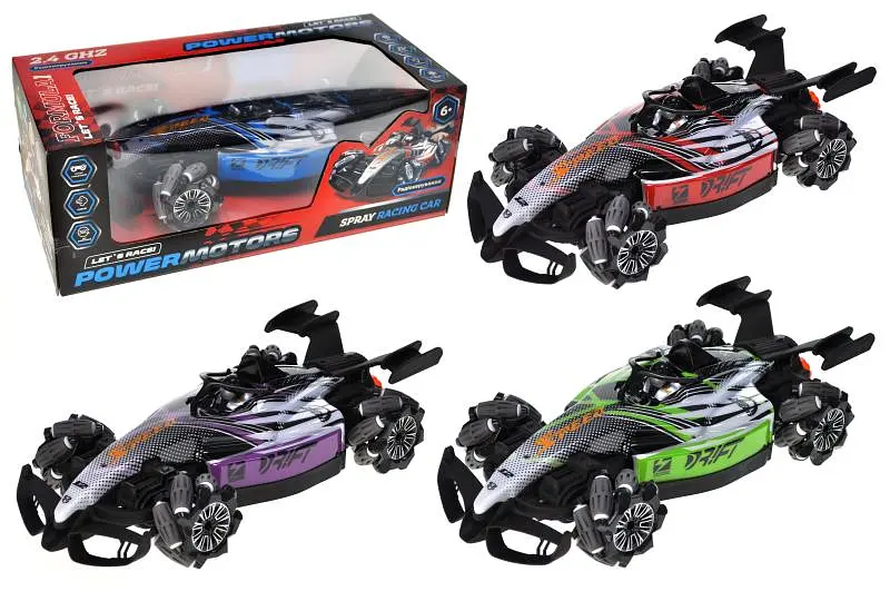 Дрифт машинка на радіокеруванні гоночний болід з парою акумуляторна Spray Racing Car Powermotors PM3421, коробка 40,5x14,5x19,3см