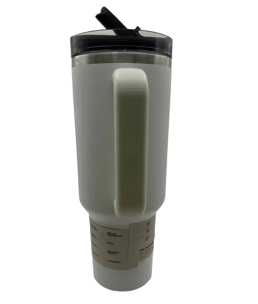 Термос термочашка Stanley Quencher ProTour Flip Straw Tumbler з нержавіючої сталі White 1,18 л KT7001985 - фото 8