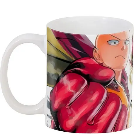 Кружка GeekLand Ванпанчмен One Punch Man OPM 02.06 330 мл белая - фото 3