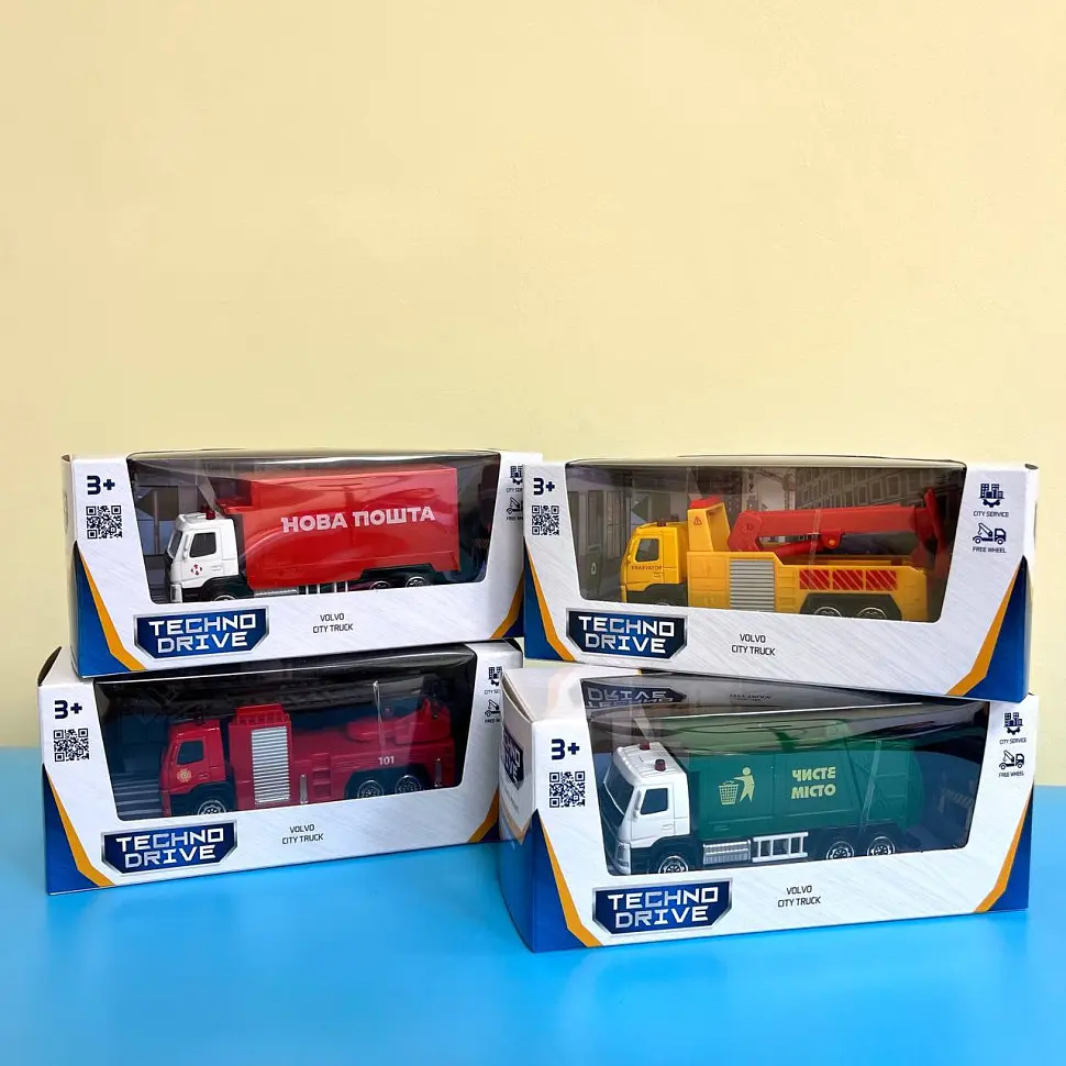 Автомодель дитяча "VOLVO" Евакуатор TechnoDrive 250303 - фото 3