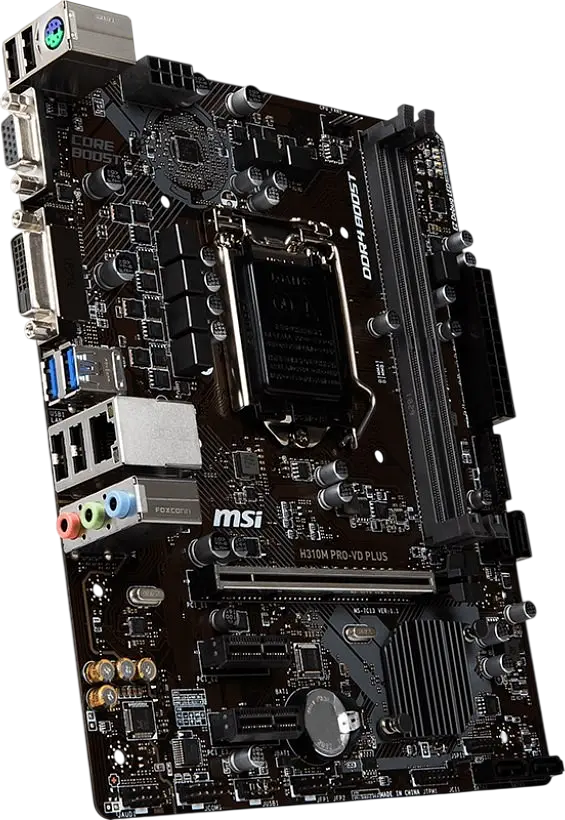 Материнська плата MSI H310M Pro-VD Plus LGA 1151v2 (H310M PRO-VD PLUS) Б/В - фото 2