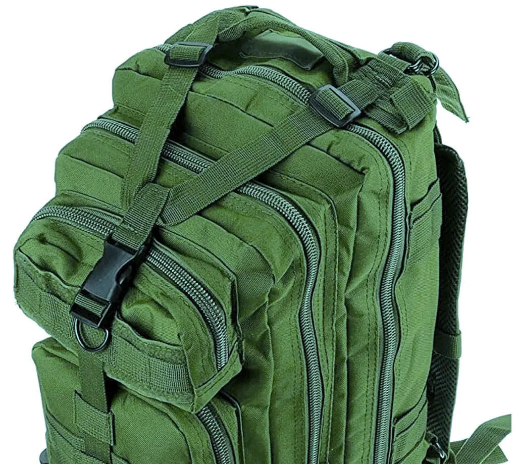 Рюкзак тактичний штурмовий армійський Nobrand 28L Хакі - фото 5