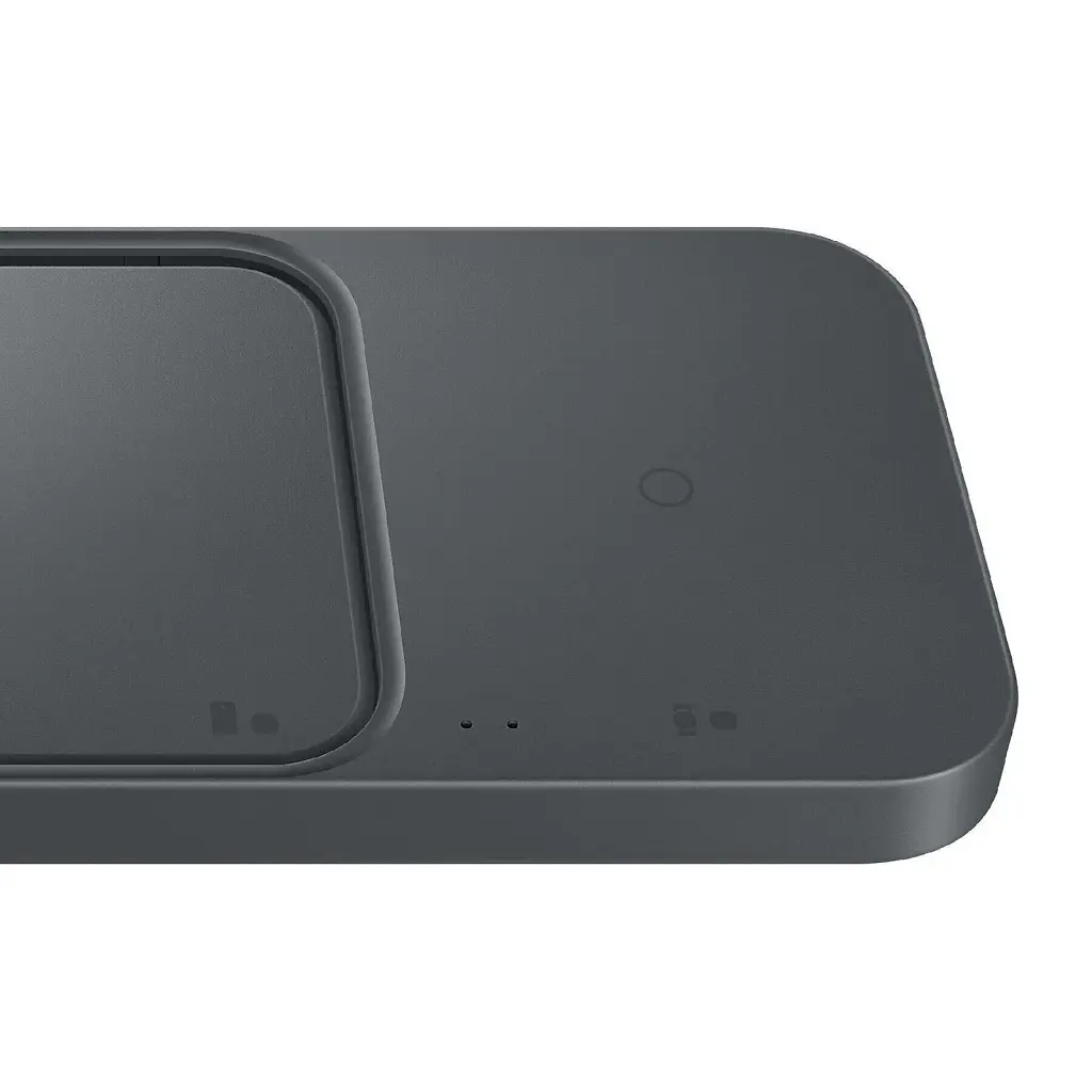Бездротовий зарядний пристрій з блоком живлення Samsung EP-P5400 Wireless Charger Duo 15W Black (EP-P5400TBRGRU) - фото 7