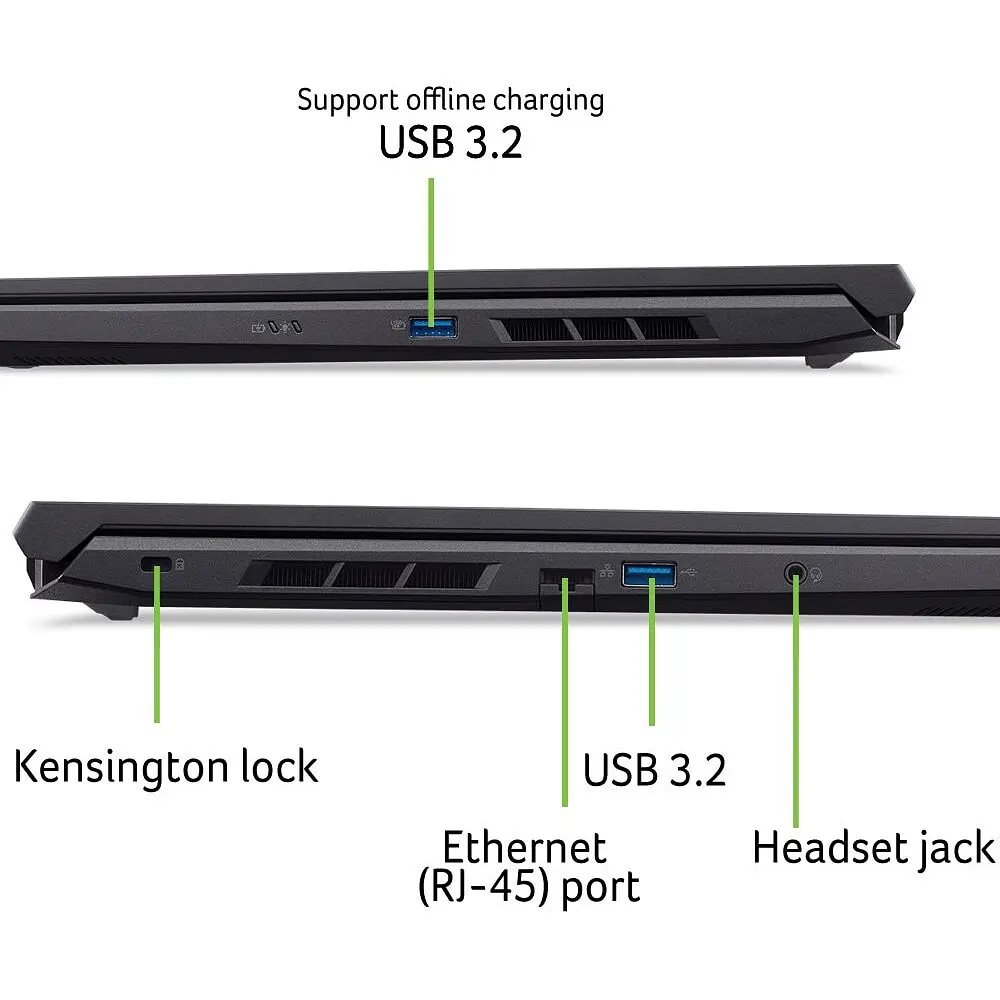 Ноутбук Acer Ігровий Nitro V16 ANV16-71-77U1,ANV16 16 I7-14650HX 16 1T 4060 DOS - фото 11