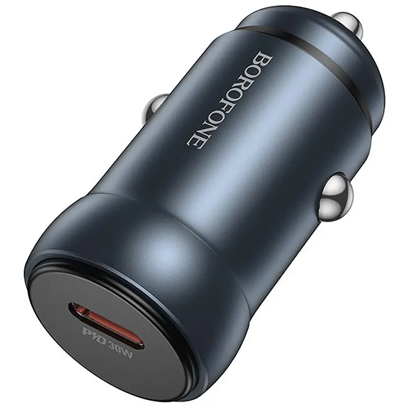 АЗУ Borofone BZ32 Fresh PD30W (1USB-C) Metal gray - фото 3