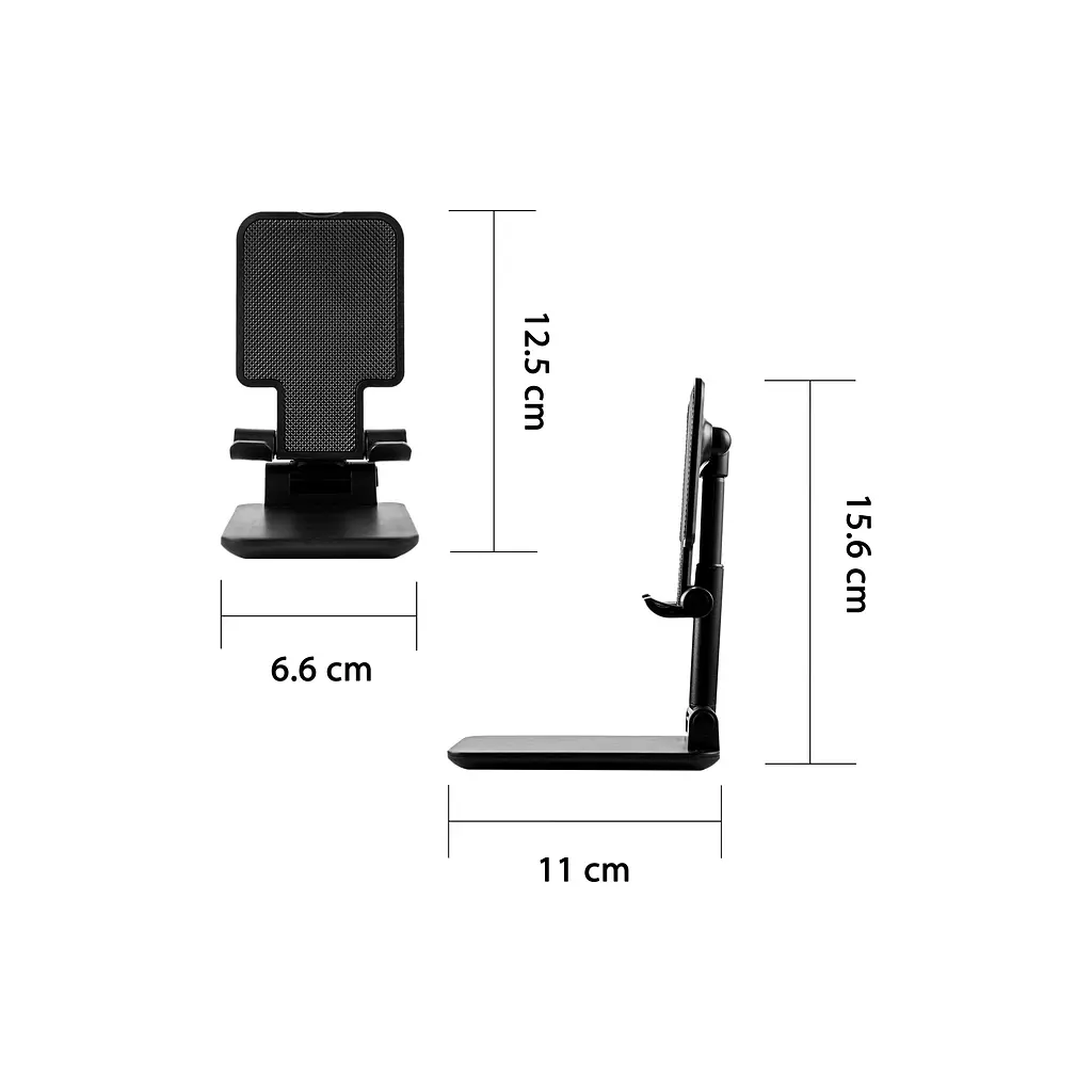 Підставка до планшета Dynamode smartphones/tablets 4-13 inches (Phone Stand black) - фото 11