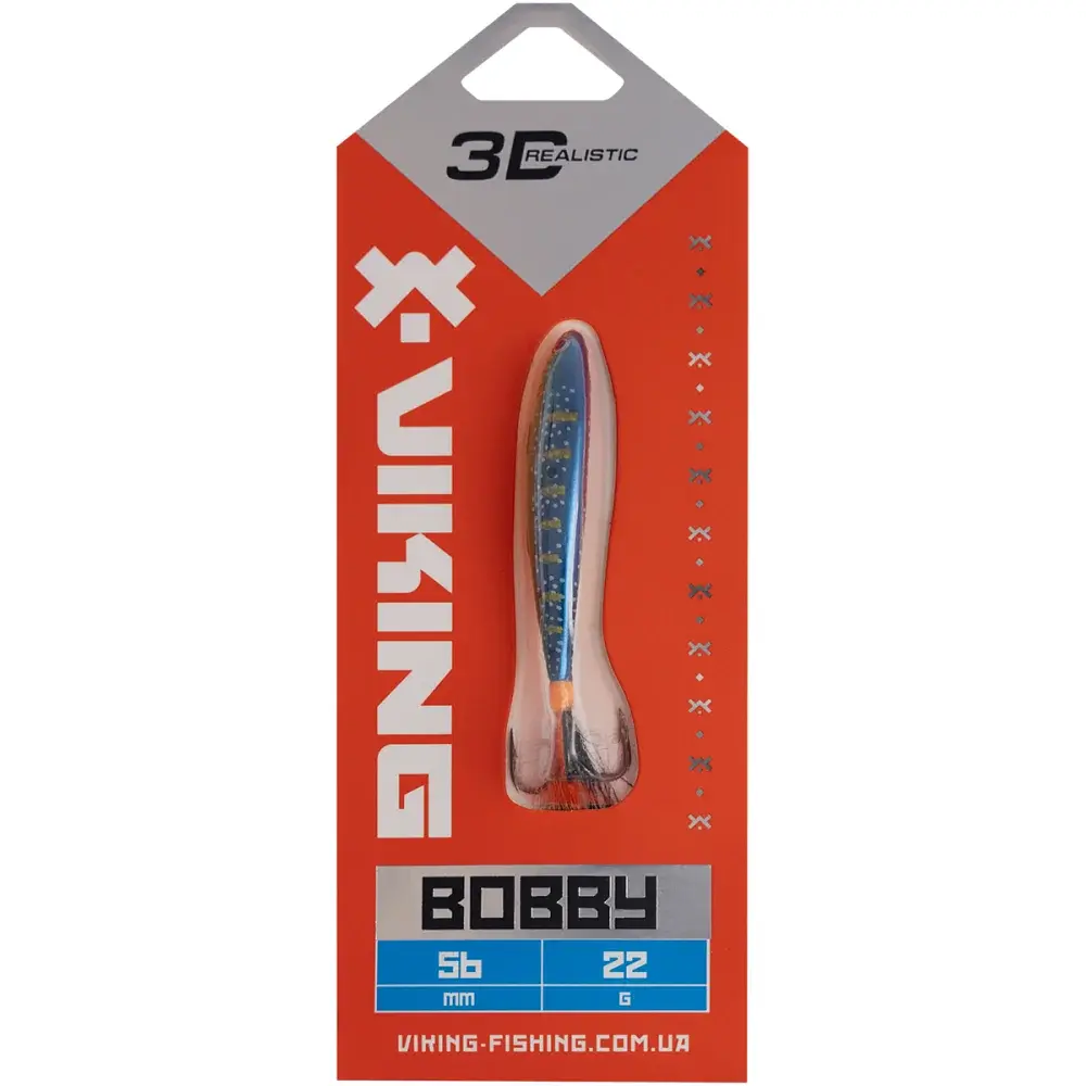 Бокоплав Viking Fishing Bobby 56mm 22.0g #21 Kingfisher Green - фото 2