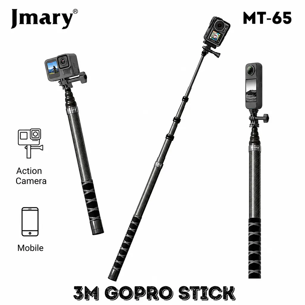 Монопод Jmary MT-65 карбоновий 300 см - фото 4