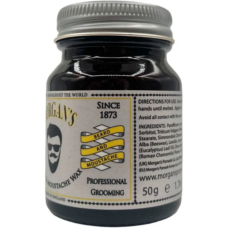 Віск для бороди та вус Morgan's Beard & Moustache Wax 50 г - фото 2