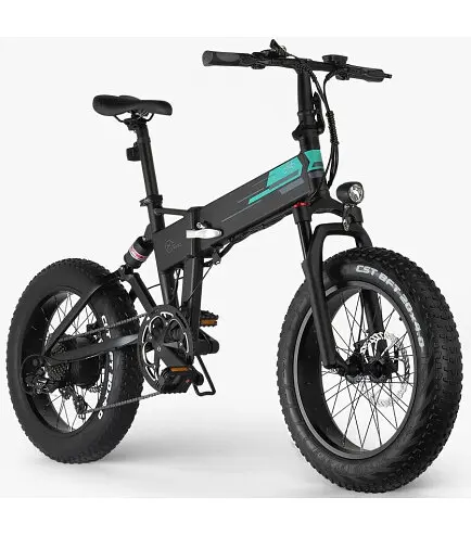 Электровелосипед FIIDO M1 PRO (FAT bike) черный - фото 4