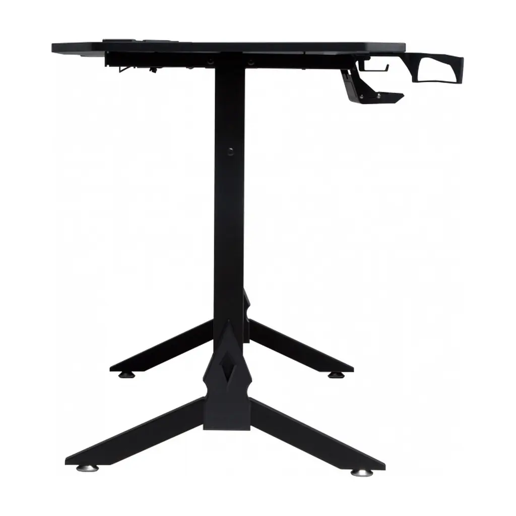 Комп'ютерний стіл GT Racer T-1211 Black (T-1211 (120x60x73) Black) - фото 2