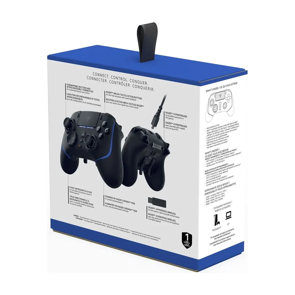 Геймпад Razer Wolverine V2 PRO for PS5 Black (RZ06-04710100-R3G1) - фото 2