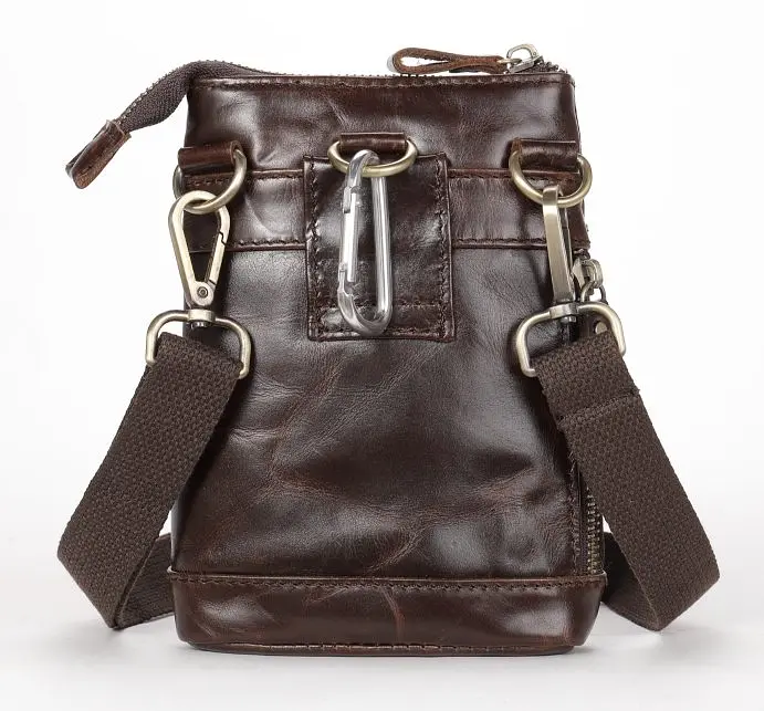 Сумка кожаная мужская Vintage 12,5х17х4 см sum0012924 - фото 3