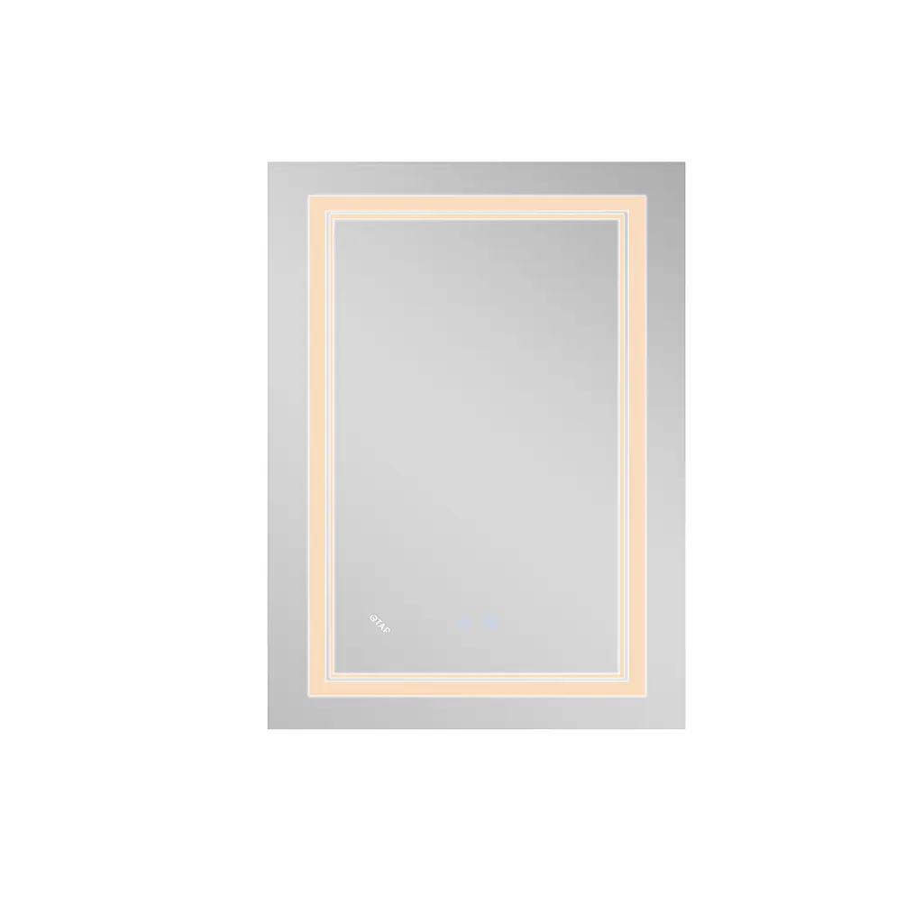 Дзеркало Qtap Cardinal 600x800 з LED-підсвічуванням Touch, з антизапотіванням, з димером температури кольору (3000-6500K) Reverse QT0478C6080 - фото 5