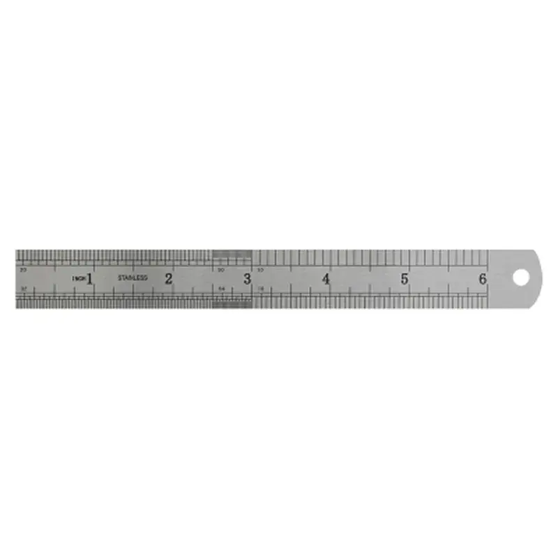 Лінійка H-Tone сталева 15 см (SCALE-HT-JJ30447-15) - фото 2