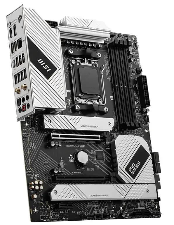 Материнська плата MSI PRO B650-A WIFI (PRO B650-A WIFI) (Socket AM5, AMD B650, ATX) - фото 3