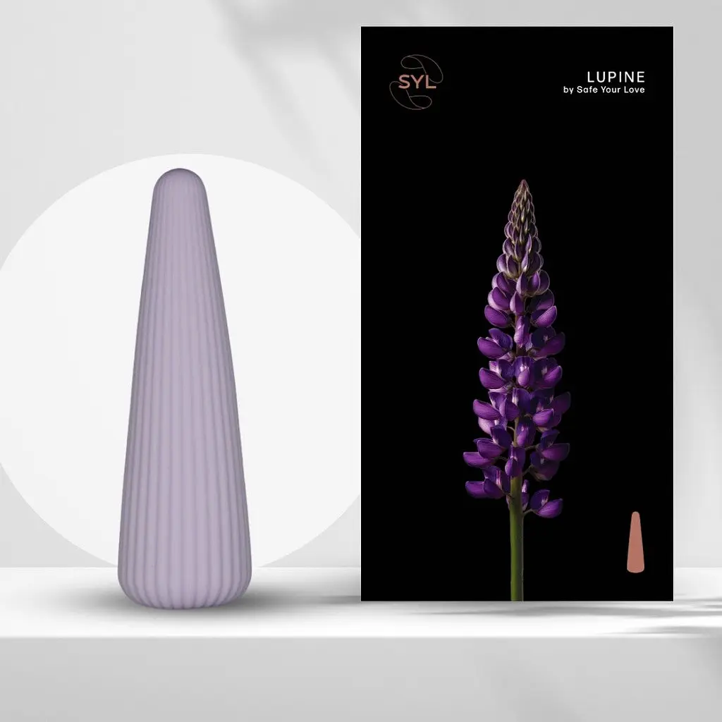 Вибратор SYL Lupine компактный проводник в мир удовольствия Lilac - фото 3